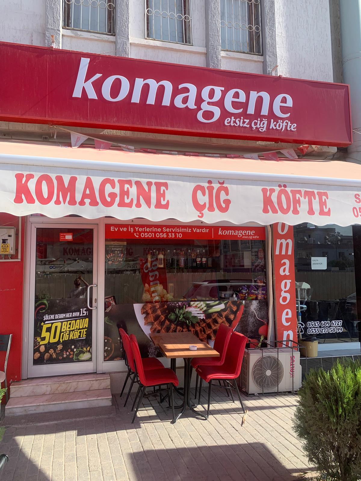 Dış mekan oturma alanı